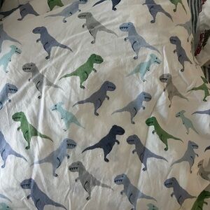 Pottery barn kids dinosaur sheet set